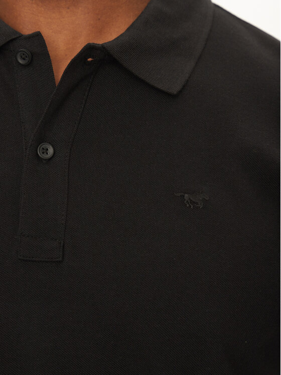Mustang Mustang Poloshirt Pierre 1016295 Schwarz Slim Fit