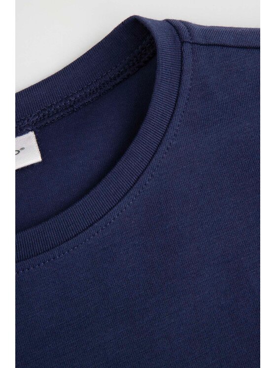 Coccodrillo Coccodrillo T-Shirt ZC5143103AGK-015 Granatowy Regular Fit