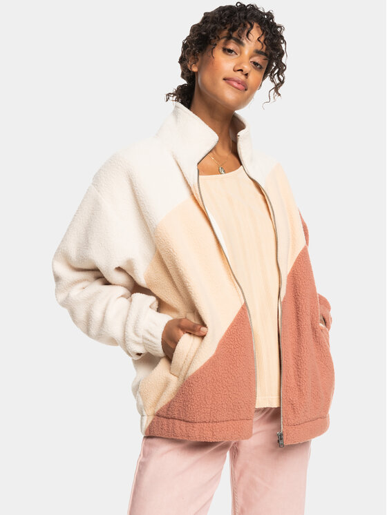 Roxy Roxy Флісовий реглан Star Gazing Plfl ERJPF03149 Бежевий Regular Fit
