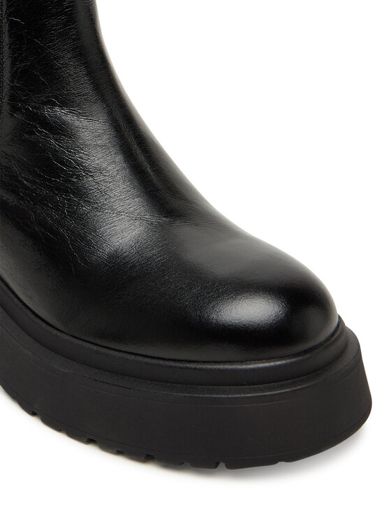 Tommy Jeans Tommy Jeans Ghete Jodhpur Tjw Chunky Shiny EN0EN02888 Negru