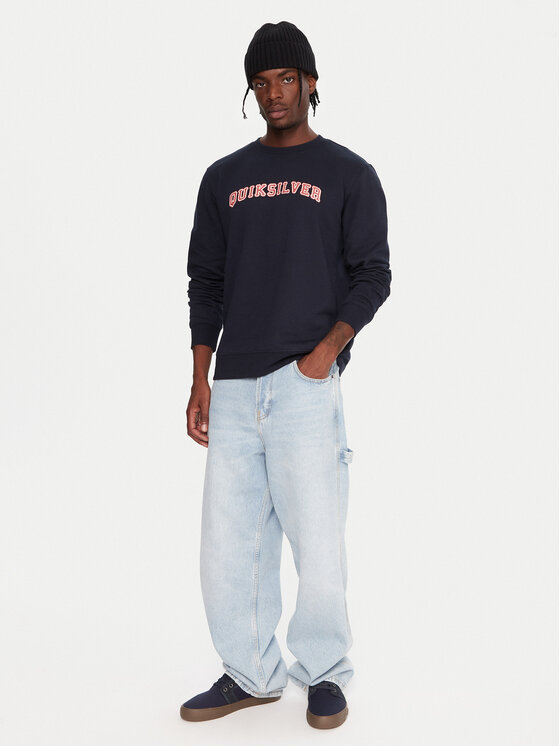 Quiksilver Quiksilver Sweatshirt Graphic EQYFT05132 Dunkelblau Regular Fit