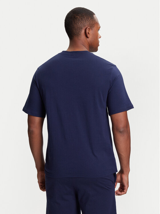 United Colors Of Benetton United Colors Of Benetton T-Shirt 30964M01W Granatowy Regular Fit