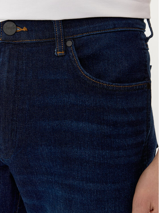 Wrangler Wrangler Jeansy Greensboro 112350837 Granatowy Straight Fit