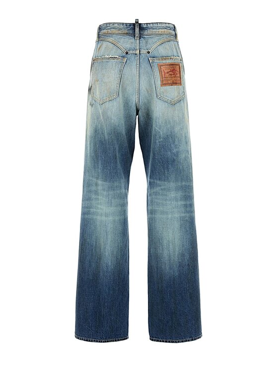 Dsquared2 Dsquared2 Jeans S74LB1665 Blu Straight Fit