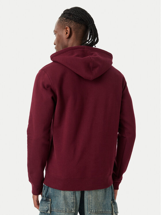 adidas adidas Pulóver Trefoil Essentials KW5048 Bordó Regular Fit
