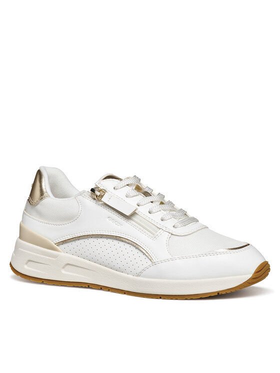 Geox Geox Laisvalaikio batai D Bulmya D65NQB 05411 C1327 Balta