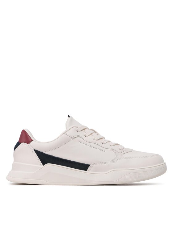 Tommy Hilfiger Tenisice Elevated Cupsole Leather FM0FM04490 Bež