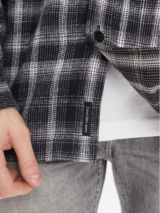 Calvin Klein Jeans Calvin Klein Jeans Πουκάμισο J30J323967 Γκρι Regular Fit