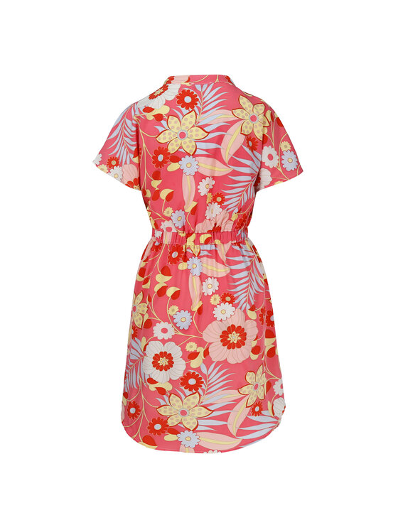 Perso Perso Sukienka codzienna RBE222768F Różowy Regular Fit