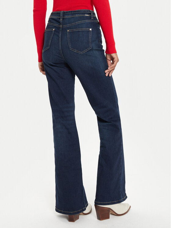 Morgan Morgan Jeans hlače 242-PELOU Modra Flare Fit
