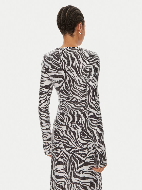 ROTATE ROTATE Majica Georgia 112579400 Crna Slim Fit