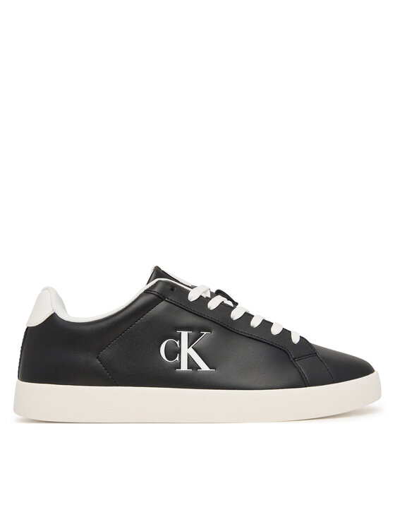 Calvin Klein Calvin Klein Sneakers 3 Cupsole Derby Pu Smo HM0HM02458 Schwarz