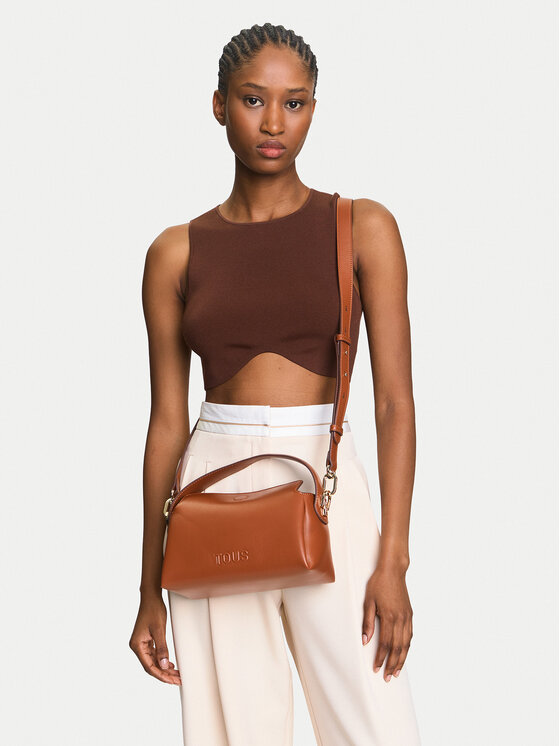 TOUS TOUS Borsetta Bloom 2002206243 Marrone