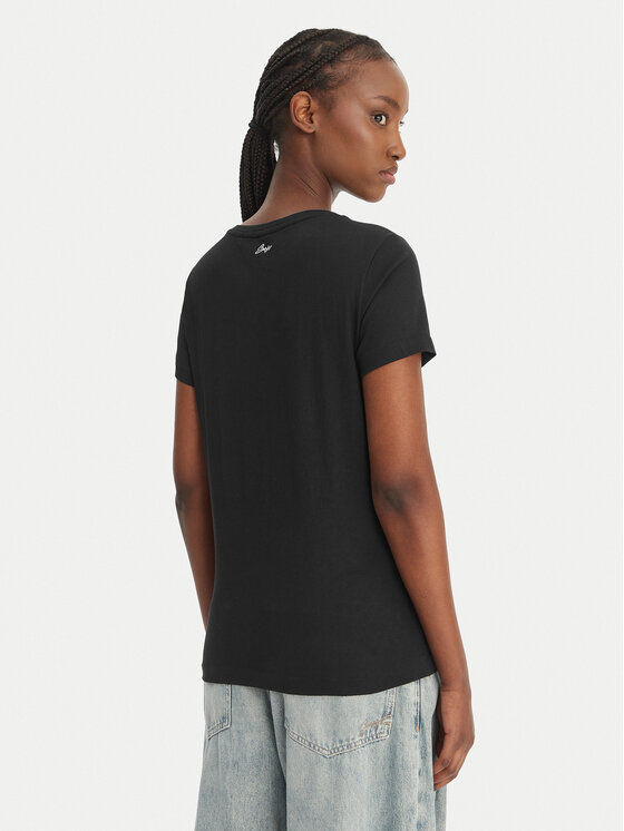BOSS BOSS Póló C_Elove_4 50559077 Fekete Slim Fit