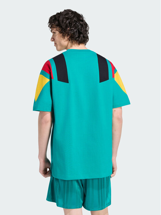 adidas adidas Koszulka techniczna 169118 Zielony Loose Fit