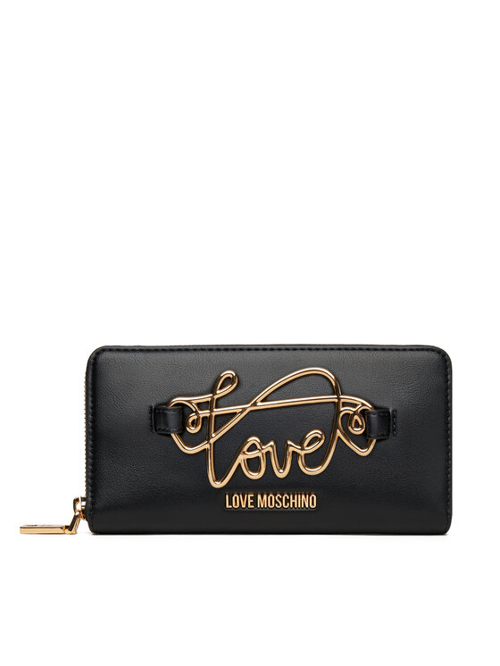 Portofel Mare de Damă LOVE MOSCHINO JC5733PP0MKG0000 Negru