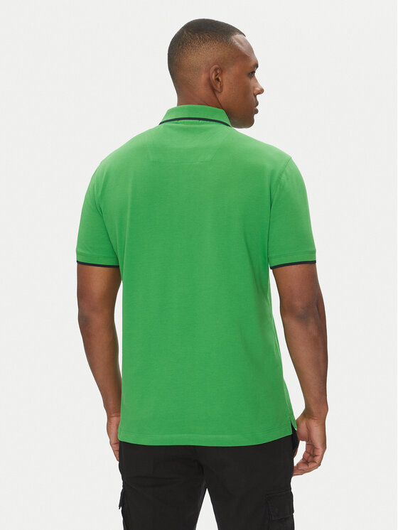 Aeronautica Militare Aeronautica Militare Polo majica 251PO1308P82 Zelena Regular Fit