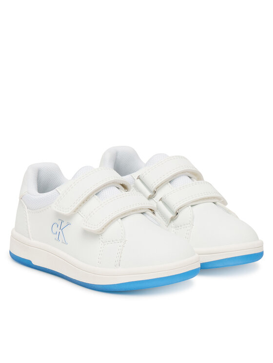 Calvin Klein Calvin Klein Sneakersy Low Cut Velcro V1X9-83279-0040 M Bílá