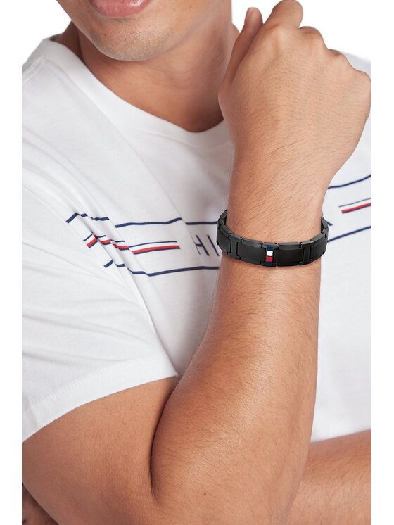 Tommy Hilfiger Tommy Hilfiger Bransoletka 2790659 Czarny