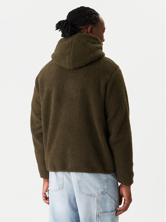 Jack & Jones Jack & Jones Pulóver Flare Teddy 12285678 Zöld Relaxed Fit