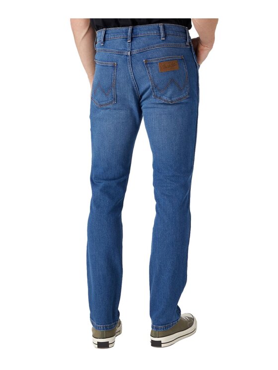 Wrangler Wrangler Jeansy W18SAG42A Niebieski Slim Fit