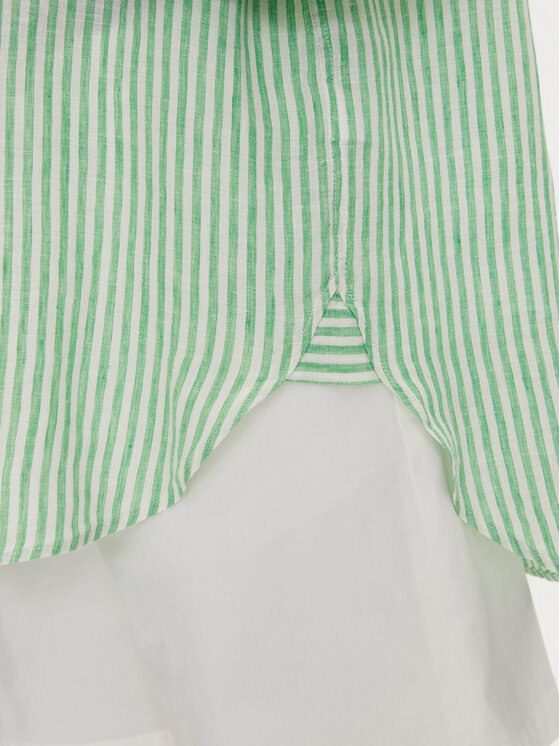 Lacoste Lacoste Marškiniai CF0054 Žalia Oversize