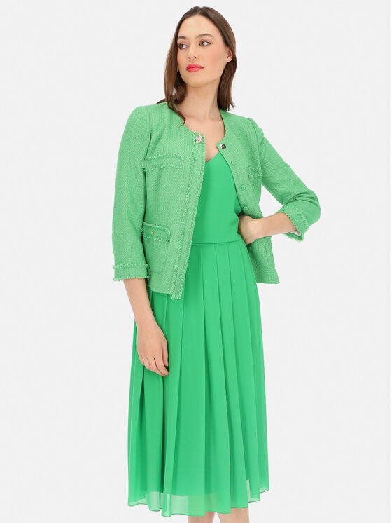 L’AF L’AF Bluzka Taliana Zielony Regular Fit