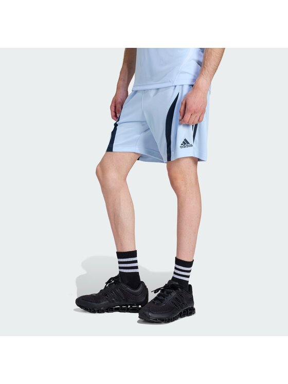 adidas adidas Szorty materiałowe 151041 Błękitny Regular Fit