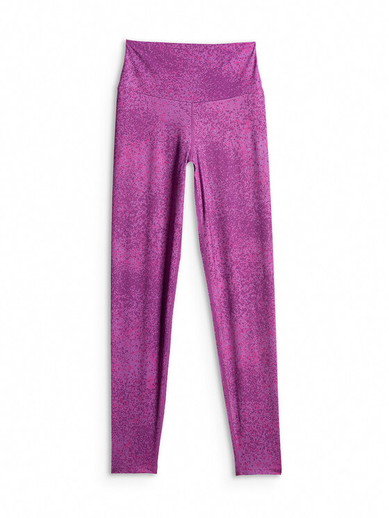 4F 4F Legginsy TRAINING Różowy Slim Fit