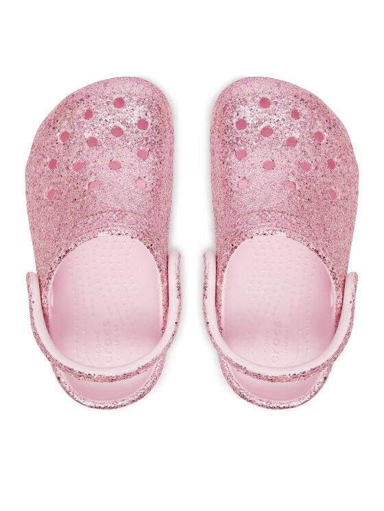 Crocs Crocs Ciabatte Classic Chunky Glitter Clog T 211940 Rosa