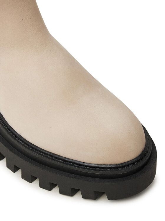 Calvin Klein Jeans Calvin Klein Jeans Боти тип челси Flatform Chelsea Boot Mg Nb YW0YW01684 Бежов