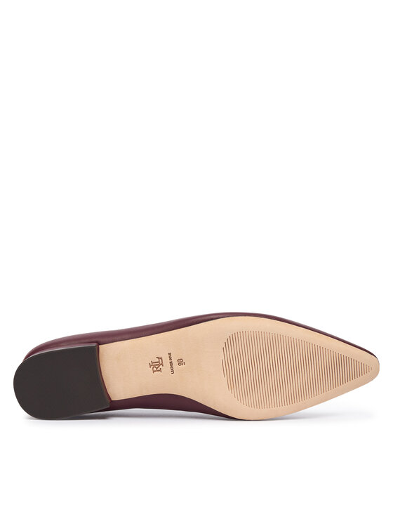 LAUREN RALPH LAUREN LAUREN RALPH LAUREN Balerini Audri 802P18411006 Vișiniu
