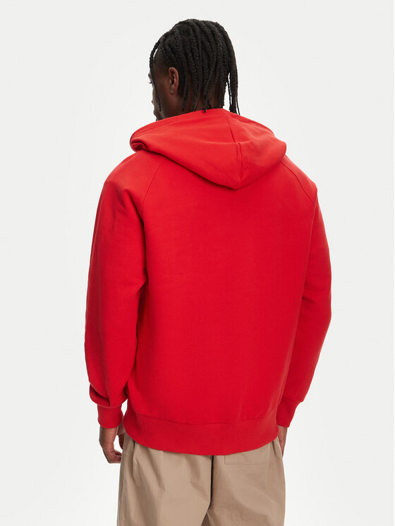 Kappa Kappa Felpa Nhayma 341V57W Rosso Regular Fit