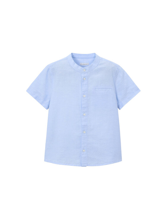 Mayoral Mayoral Camicia 3113 Celeste Regular Fit
