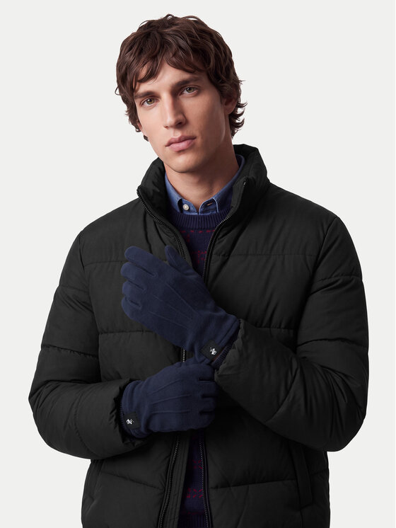 Beverly Hills Polo Club Rokavice CWBEO-BHPC-M6-011-AW26 Mornarsko modra
