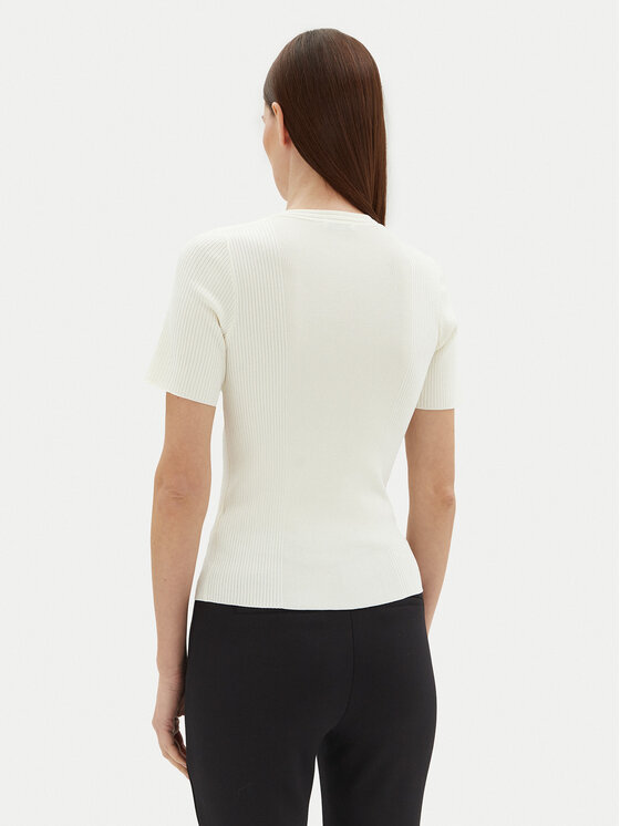 Motivi Motivi Светр M5876000937N Білий Slim Fit