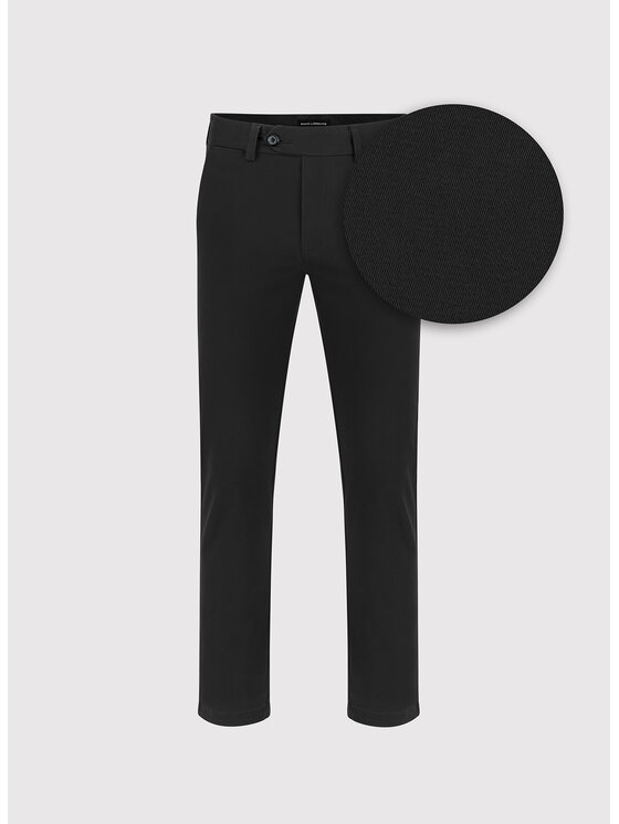Pako Lorente Pako Lorente Chinosy P26WN-WX-010 Czarny Chino Fit