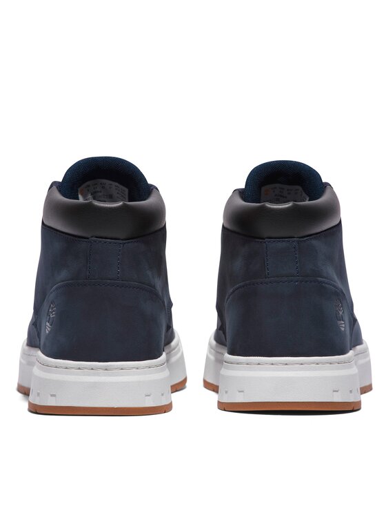 Timberland Timberland Kotníková obuv Maple Grove Lthr Chk TB0A28940191 Tmavomodrá