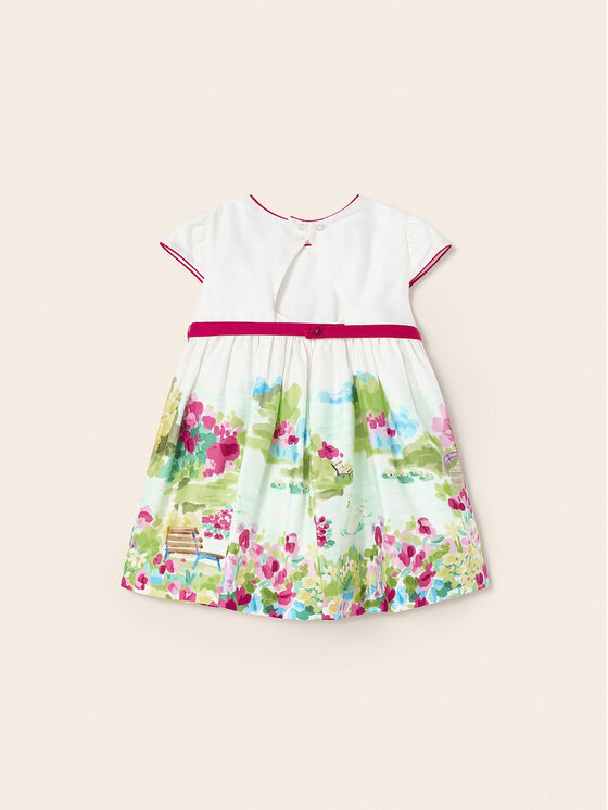 Mayoral Mayoral Rochie de vară 1959 Alb Regular Fit