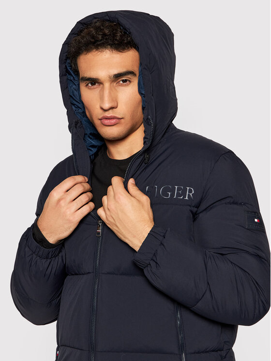 Tommy Hilfiger Tommy Hilfiger Talvejope High Loft MW0MW19656 Tumesinine Regular Fit