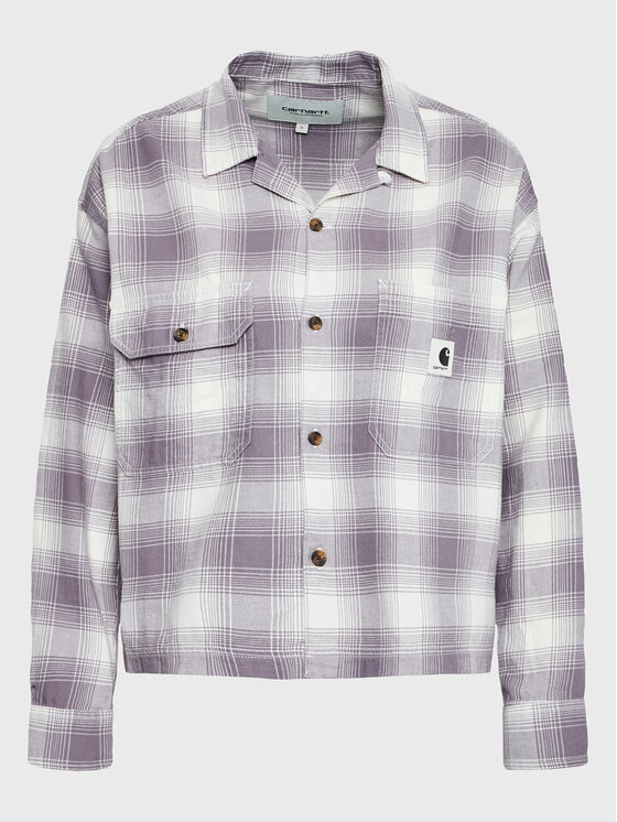 Carhartt WIP Carhartt WIP Camicia Deaver I030628 Viola Loose Fit