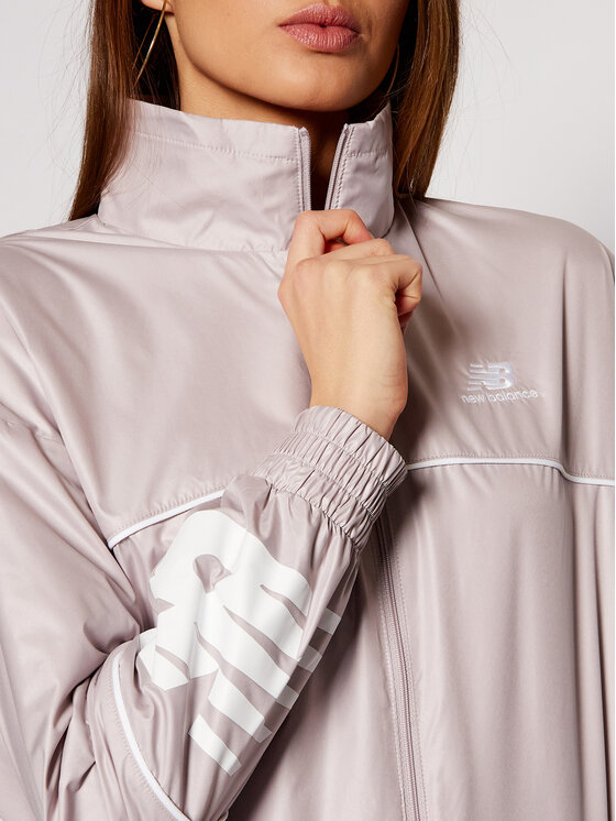 New Balance New Balance Futókabát Athletics Windbreaker WJ11502 Szürke Relaxed Fit