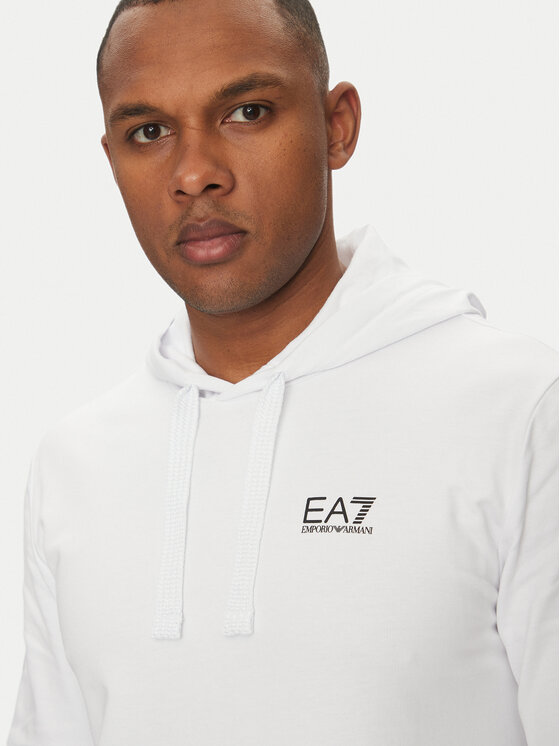 EA7 Emporio Armani EA7 Emporio Armani Mikina 7M000569 AF13512 M0003 Bílá Regular Fit
