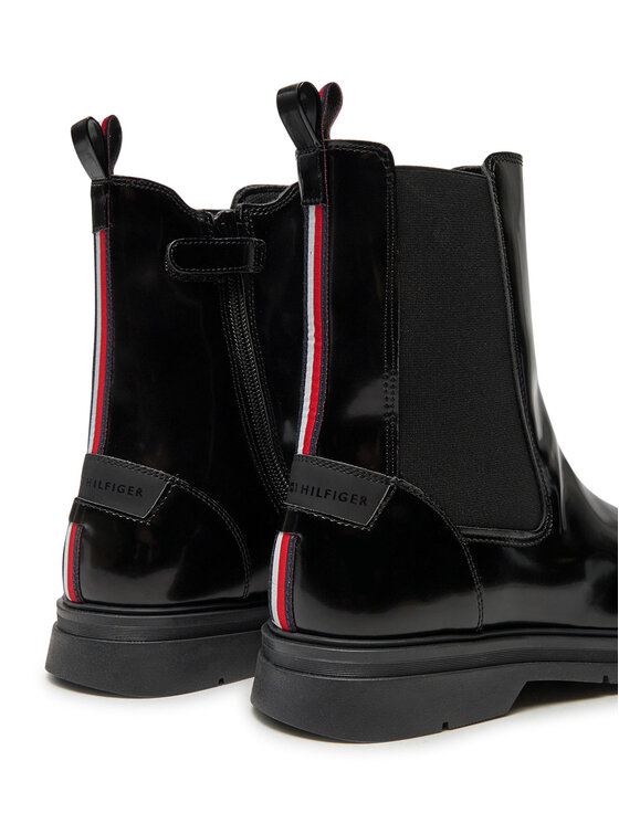 Tommy Hilfiger Tommy Hilfiger Botine T4A5-33586-1453999 Negru