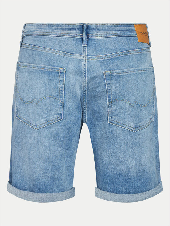 Jack&Jones Jack&Jones 2er-Set Jeansshorts Rick 12257109 Bunt Regular Fit
