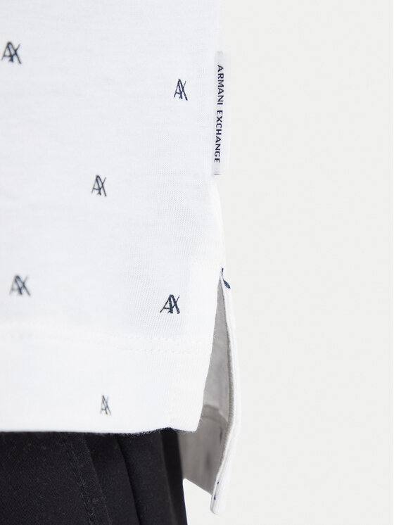 Armani Exchange Armani Exchange Polokošile XM000735 AF10356 F0198 Bílá Regular Fit