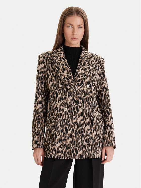 Maryley Maryley Sacou 25IB112/36BE Bej Regular Fit