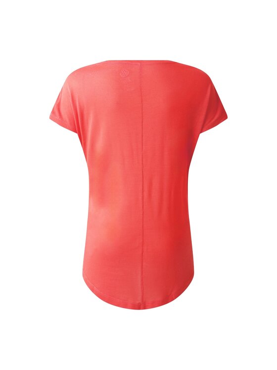 Dare2B Dare2B T-Shirt Serene Czerwony Short Fit