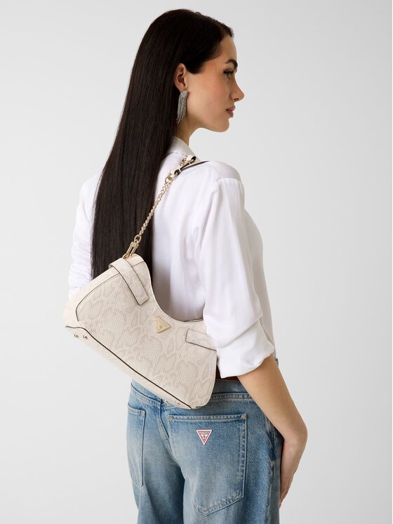 Guess Guess Дамска чанта Serenova HWKG80 91180 Бежов