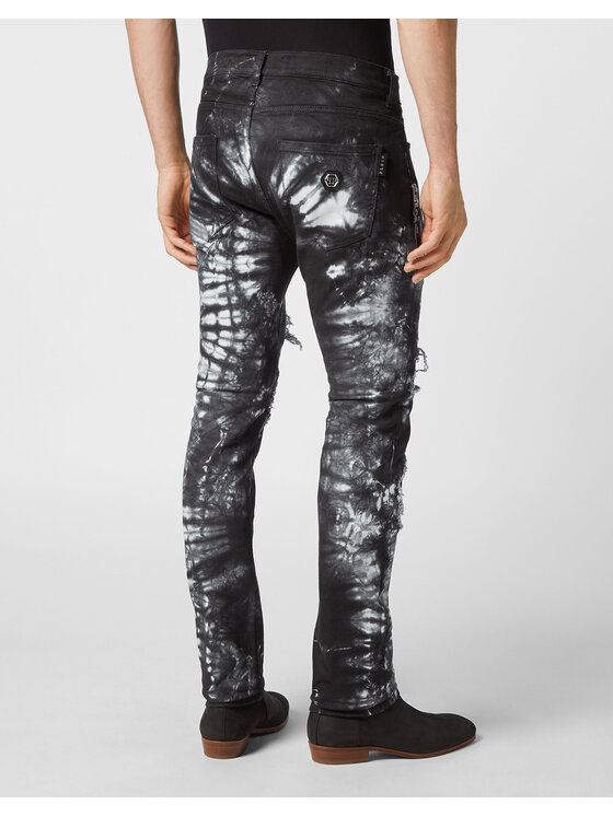 PHILIPP PLEIN PHILIPP PLEIN Jeansy 9215 Černá Skinny Fit
